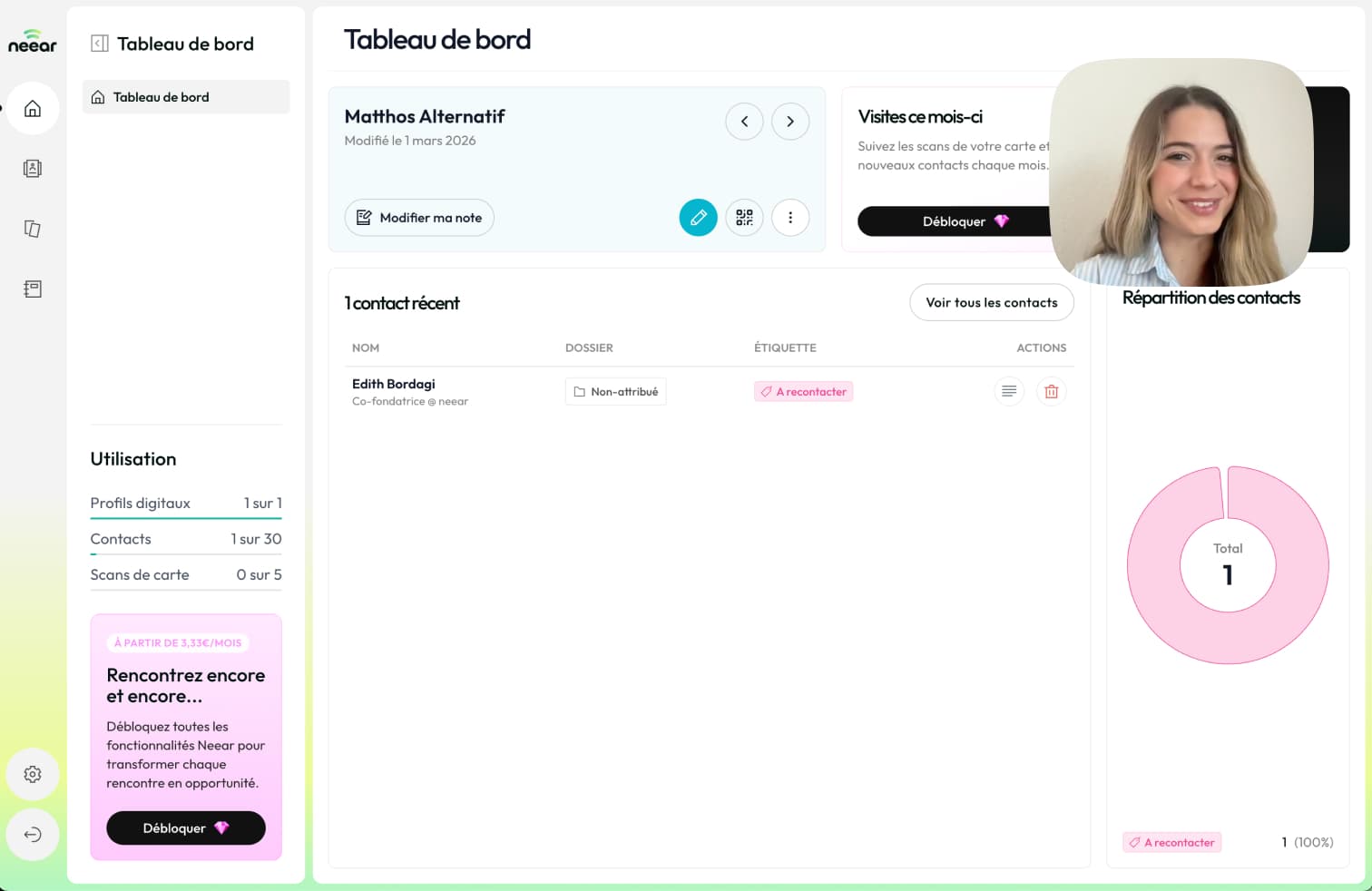 Présentation de la plateforme Neear
